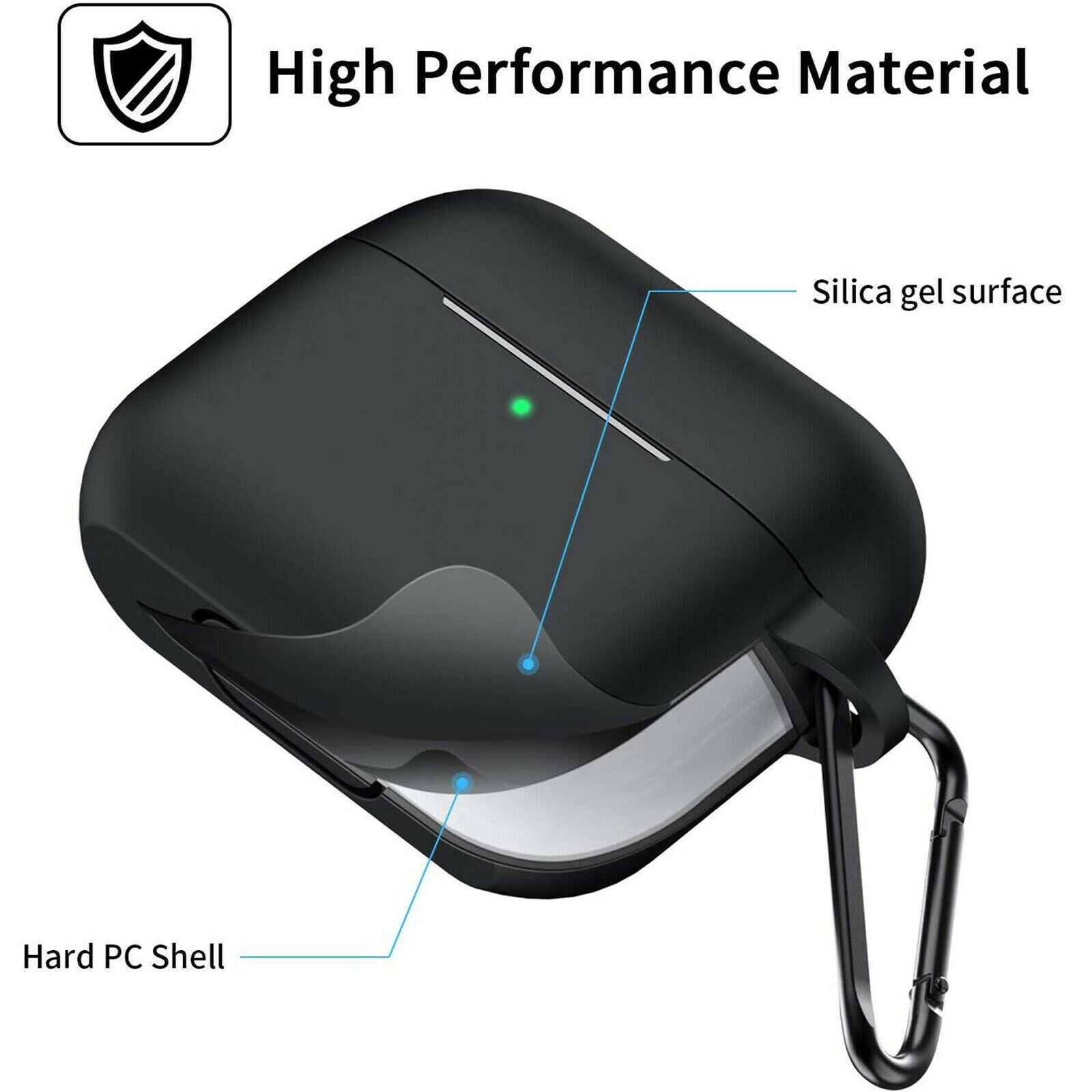 Case for Apple Airpods Pro Silicone Shockproof Slim Skin Earphones Cute Cover UK