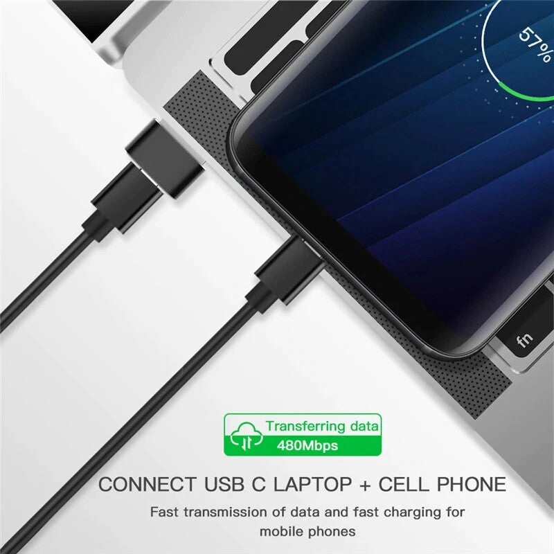 Male USB a to USB C Adapter, Fast Charger OTG Convertor for Iphone 16 15 Samsung