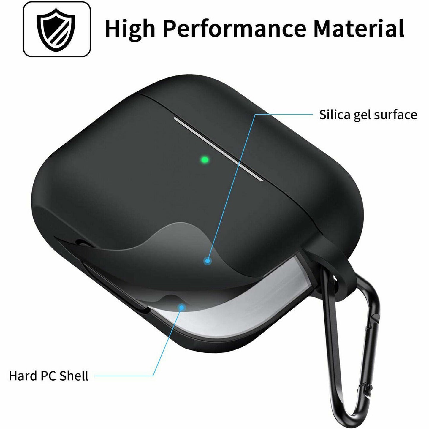 Case for Apple Airpods Pro Silicone Shockproof Slim Skin Earphones Cute Cover UK