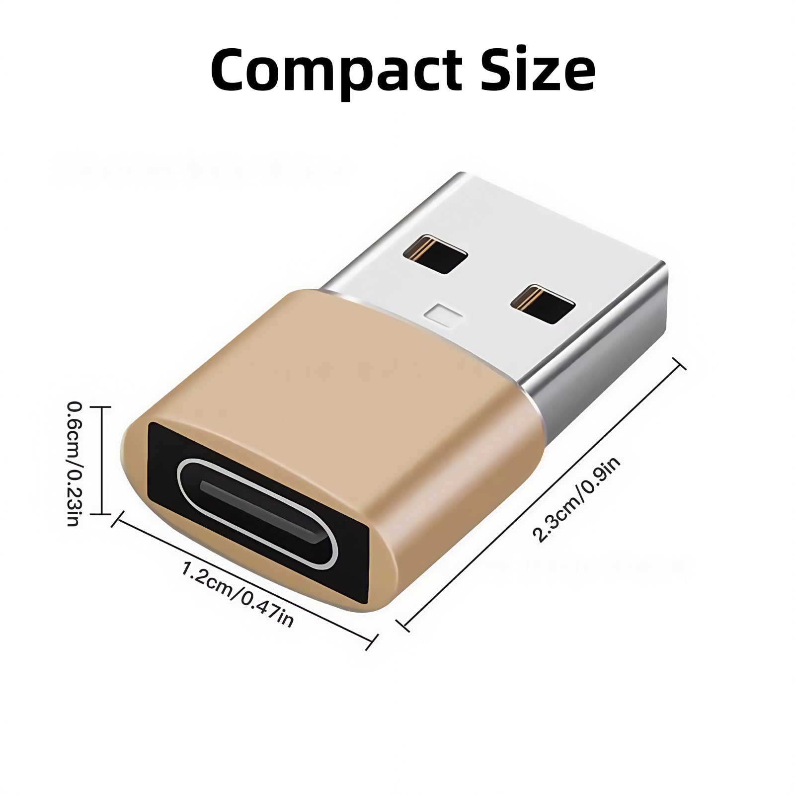 Male USB a to USB C Adapter, Fast Charger OTG Convertor for Iphone 16 15 Samsung