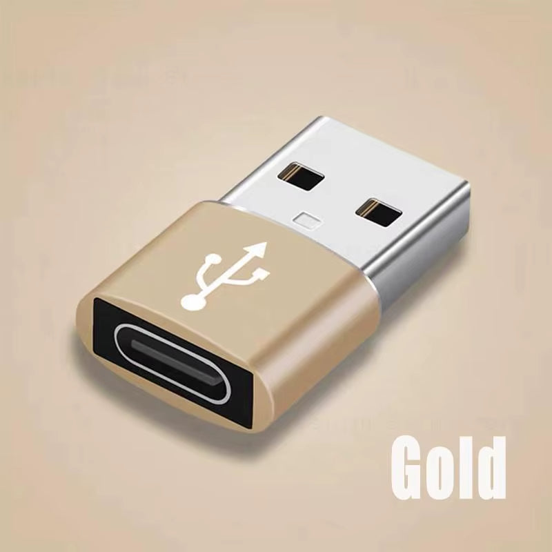 Male USB a to USB C Adapter, Fast Charger OTG Convertor for Iphone 16 15 Samsung