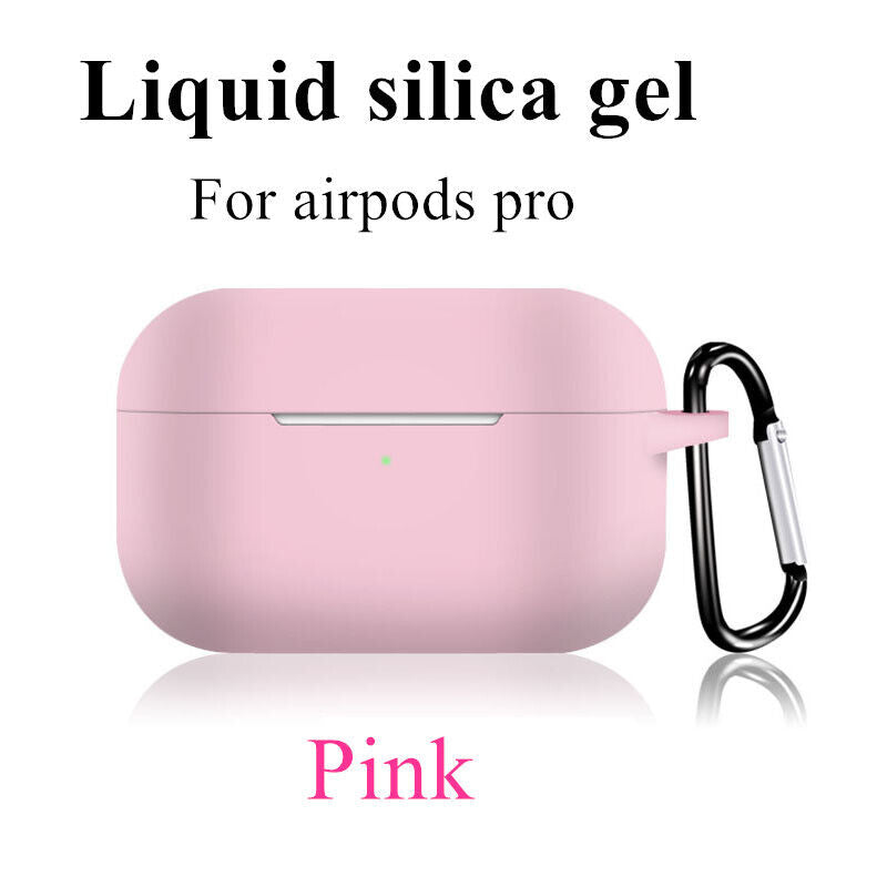 Case for Apple Airpods Pro Silicone Shockproof Slim Skin Earphones Cute Cover UK