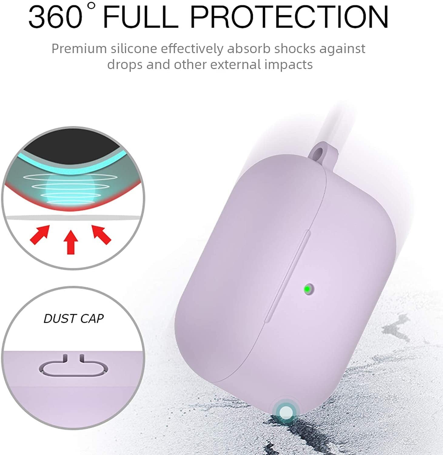 Case for Apple Airpods Pro Silicone Shockproof Slim Skin Earphones Cute Cover UK