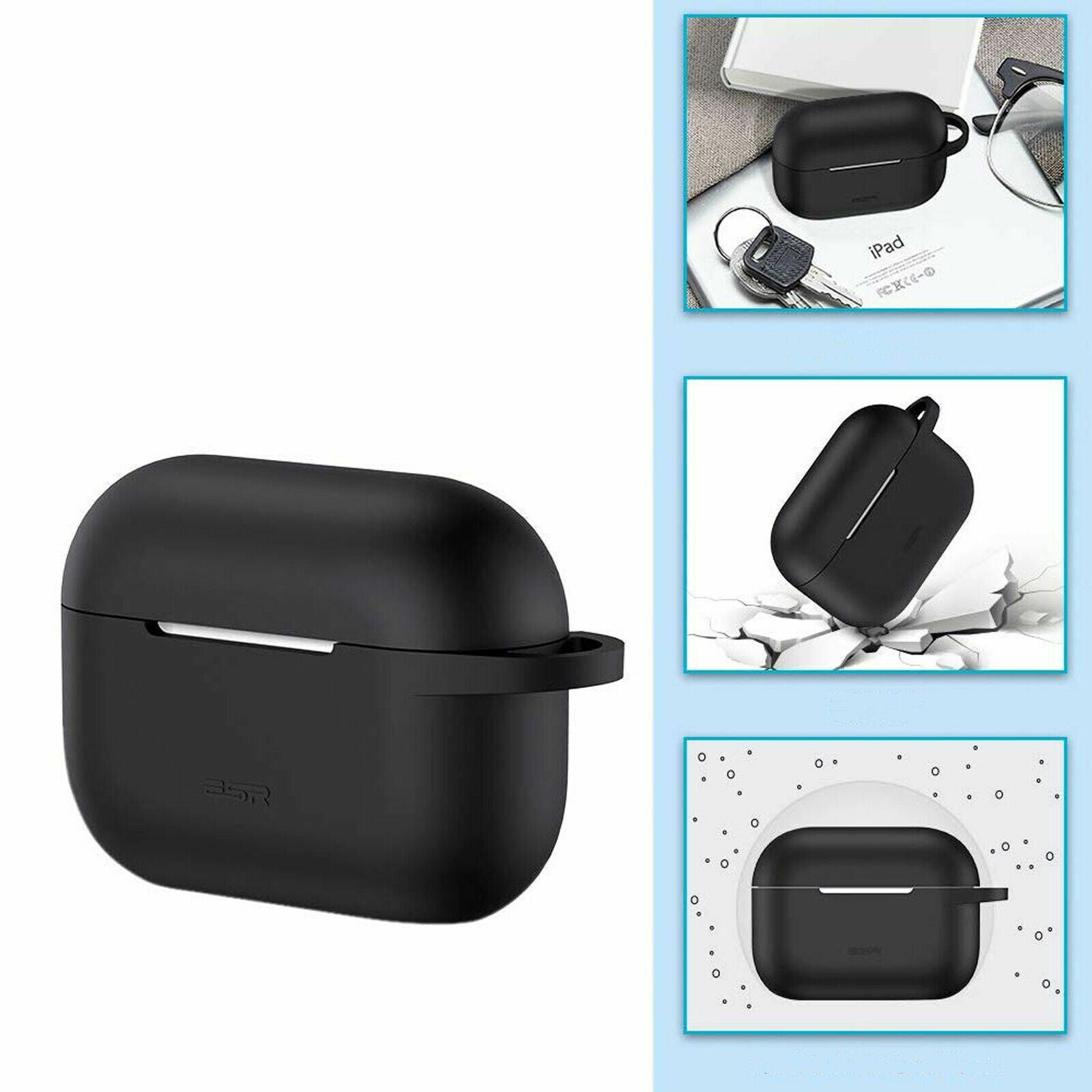 Case for Apple Airpods Pro Silicone Shockproof Slim Skin Earphones Cute Cover UK