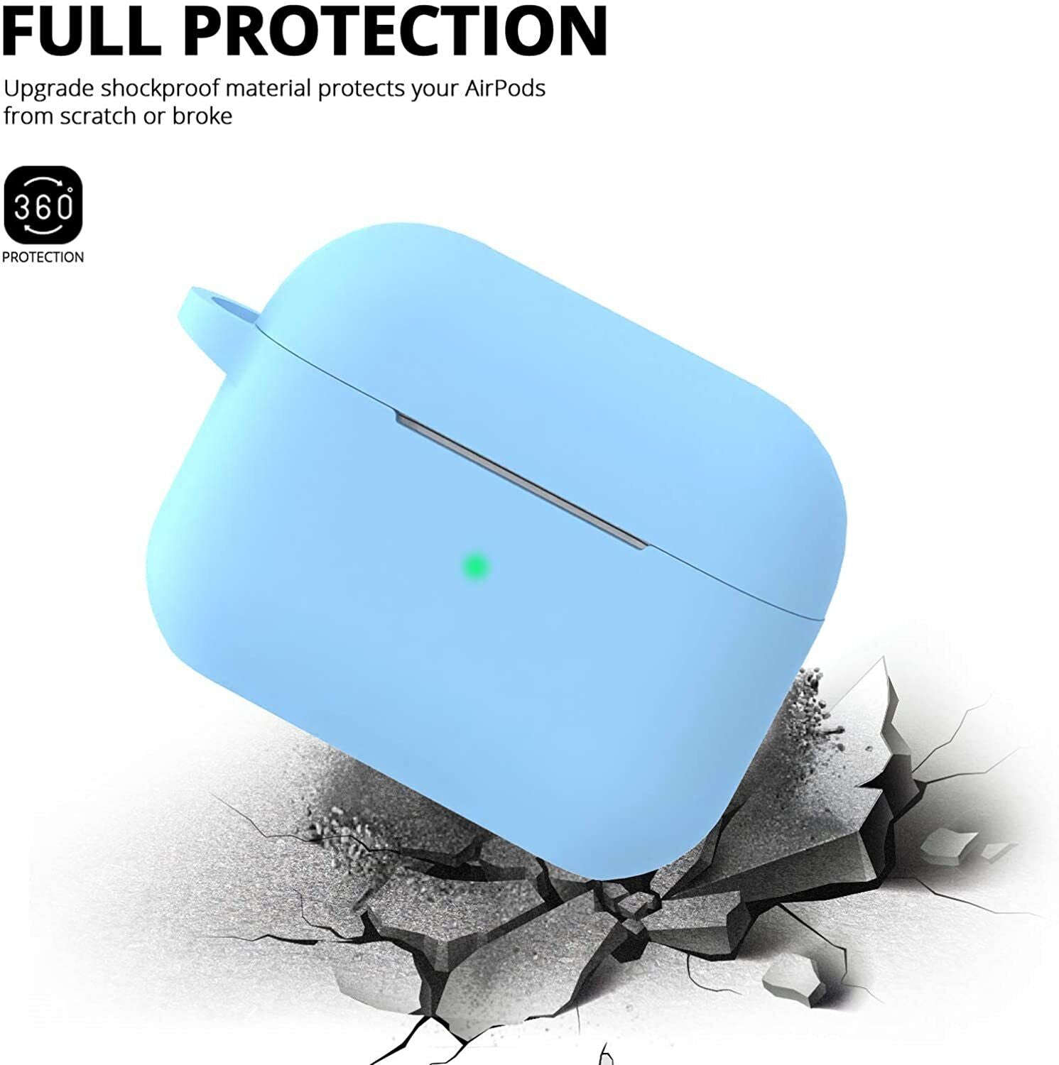Case for Apple Airpods Pro Silicone Shockproof Slim Skin Earphones Cute Cover UK